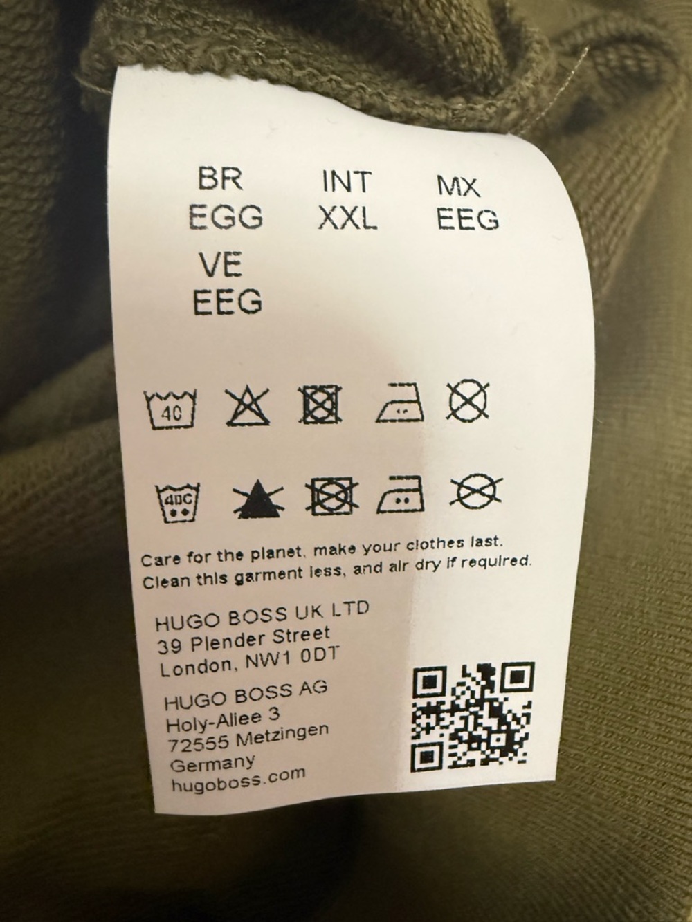 Hugo Boss NWT Crewneck with Terry Chenille appliqué - Picture 5 of 10